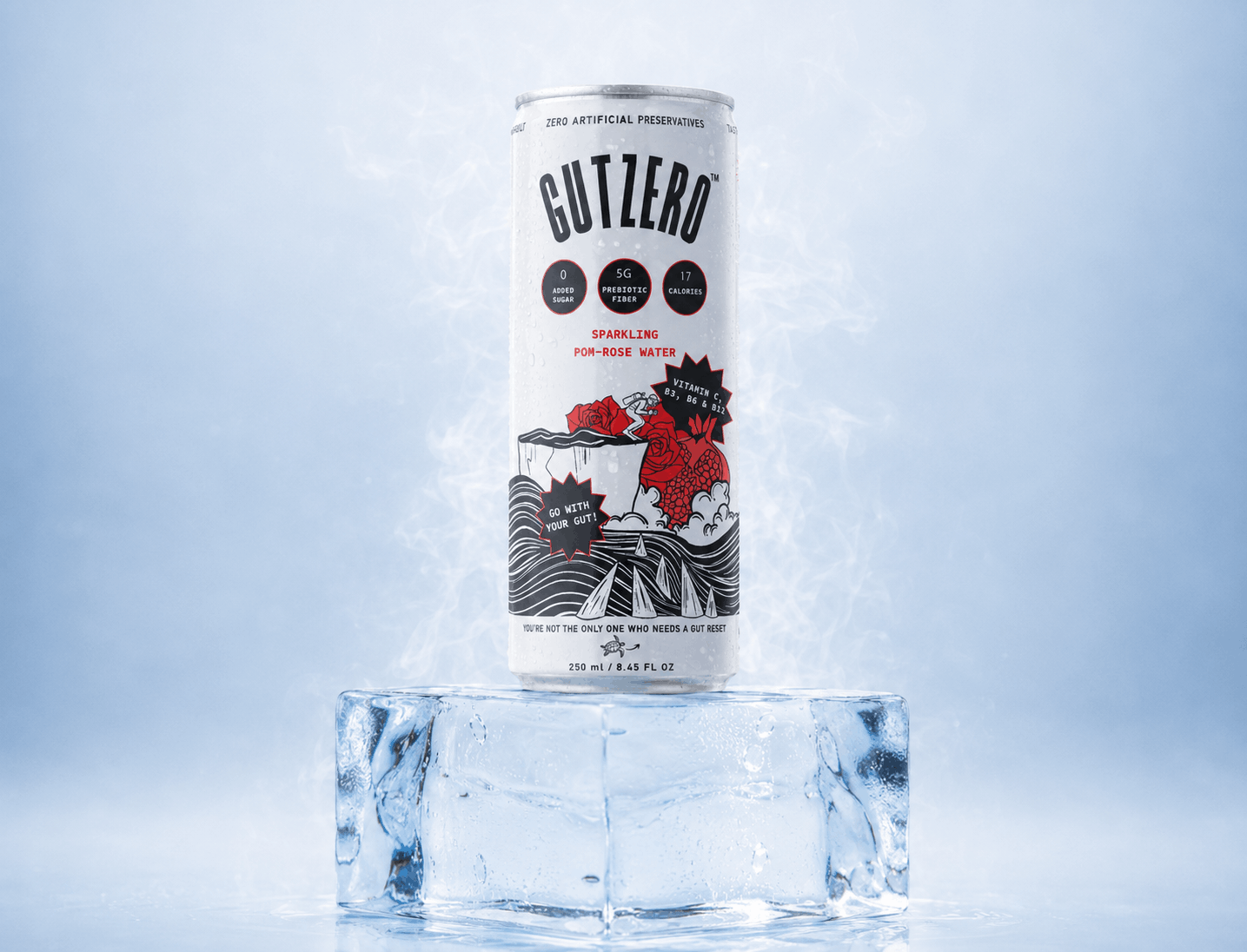 GutZero Sparkling Citrus Bloom Can